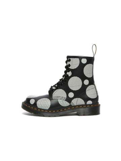 Ботинки Dr. Martens 1460 Polka Dot Smooth Leather 'Black'
