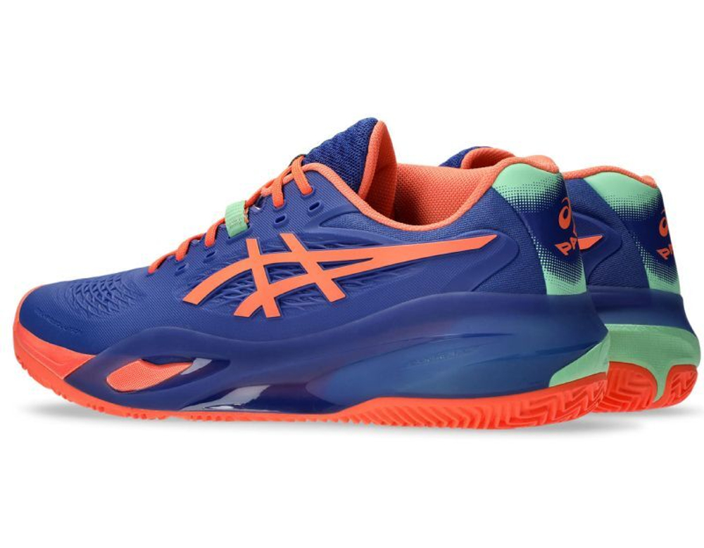 Мужские кроссовки для Падел Asics Gel-Resolution X Padel - dark cobalt/vivid coral