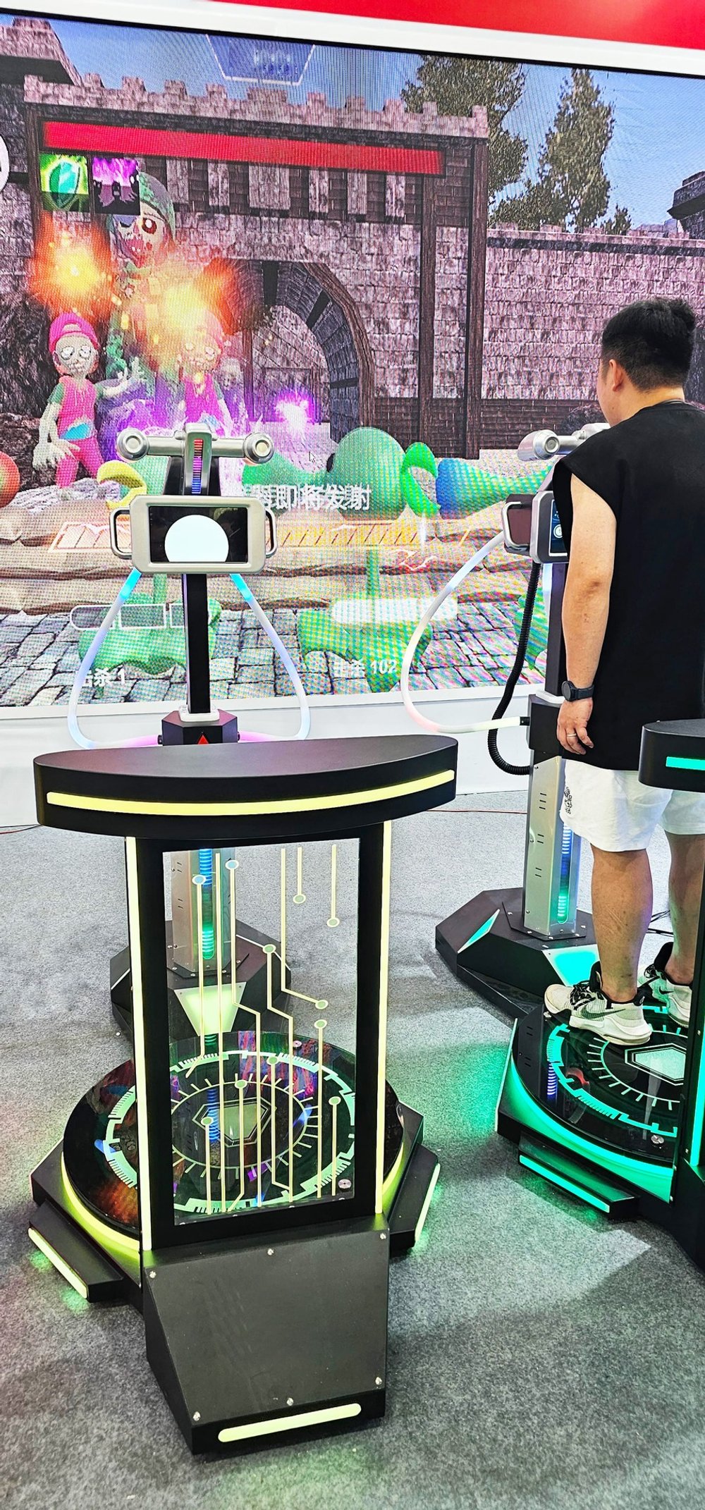 Интерактивный проектор настенный "Звуковая битва"