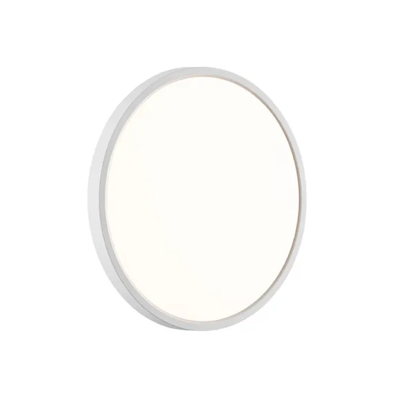 7659/24L MITRA LED SN 089 Светильник пластик/белый LED 24Вт 3000/4000K D300 IP40 ALFA WHITE