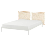 Каркас кровати/2 изголовья - IKEA VEVELSTAD, 200х160 см, белый, ВЕВЕЛСТАД ИКЕА