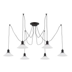 Citilux Эдисон CL451062 Люстра паук Венге