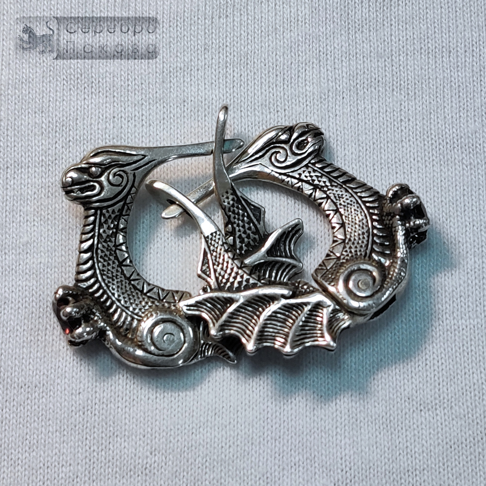 Серьги "Дракоши"