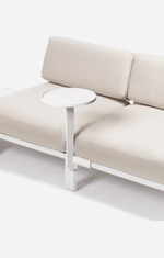 Столик пластиковый боковой Nardi Maximo Tavolino 33, гипс