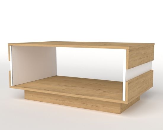 дуб бунратти / белый