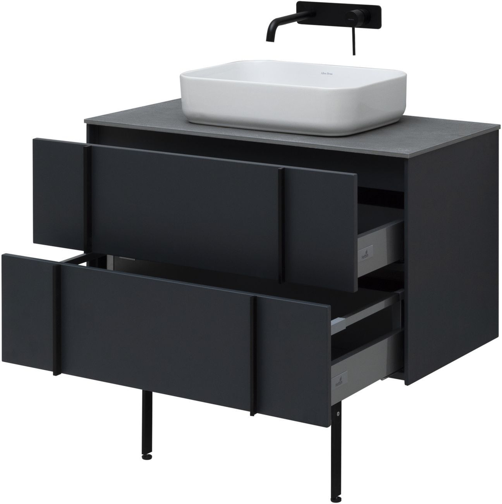 Тумба с раковиной Allen Brau Reality 1.32006.AM 90 anthracite matt
