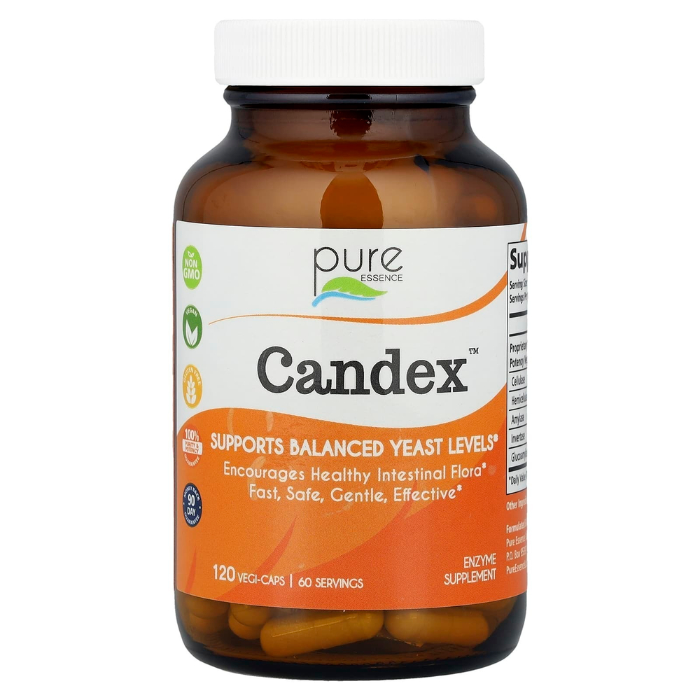 Pure Essence, Candex, 120 растительных капсул