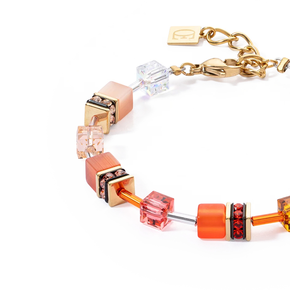 Браслет Coeur de Lion Orange-Brown 2838/30-0211