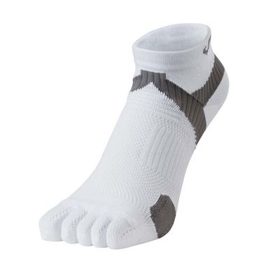 Суппортированные спортивные носки PHITEN METAX с раздельными пальцами бело-серые