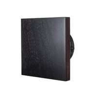 Вытяжной тонкий вентилятор для ванн ММ-Р 09 дерево 90 м³/час с обратным клапаном панель венге