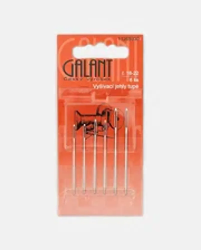 Набор ручных вышив. тупые "Galant" 11265930, №18-22, 6 игл