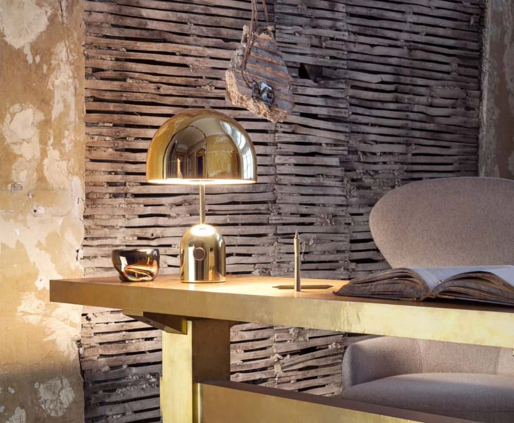 Настольная лампа Bell Brass