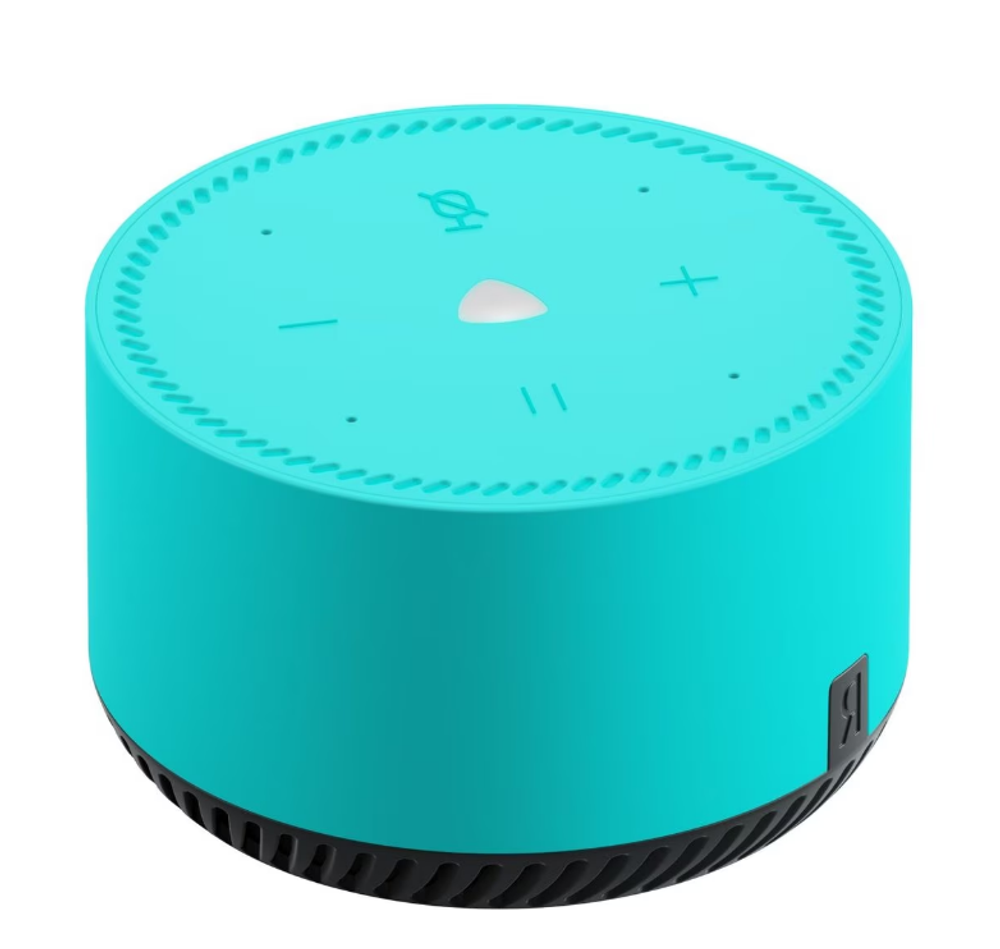Умная колонка Яндекс Станция Лайт с Алисой бирюзовый мята (YNDX-00025G) (h)