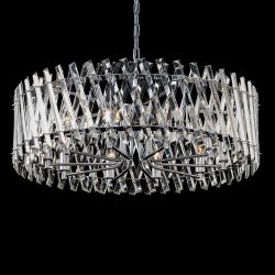 Citilux Ингвар CL334291 Люстра подвесная хрустальная Хром