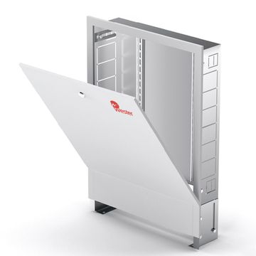 Шкаф коллекторный Wester ШРВ-7 встраиваемый (1344х120-180х648-711)