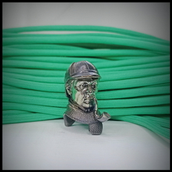 Темлячная бусина "Шерлок" для ножей , мельхиор