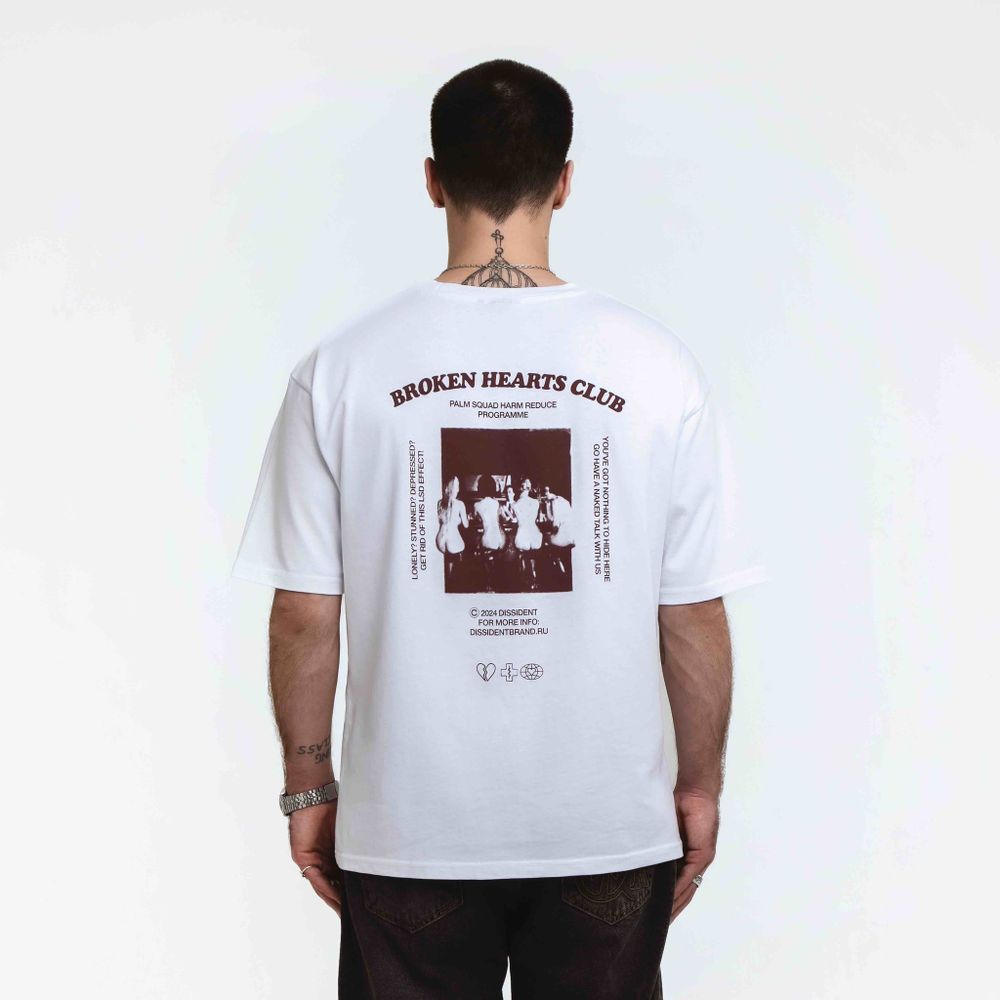 Футболка Dissident BHC Белая