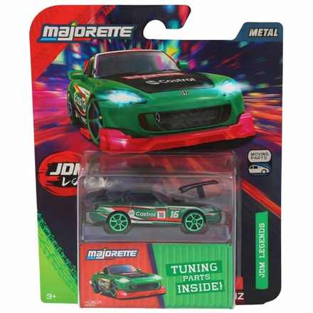 Majorette JDM LEGENDS - Металлическая машина No.5 Honda S2000 1:64 4101001