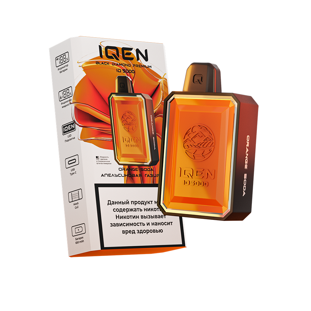 IQEN ID 5000 - Апельсиновая Содовая