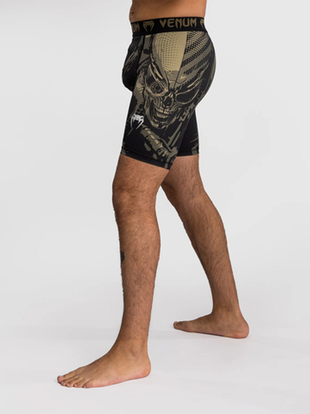 Шорты компрессионные Venum Invader Black/Sand