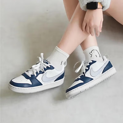 Женские кроссовки Nike Court Borough Low 2 SE 'White Valerian Blue' BQ5448-121