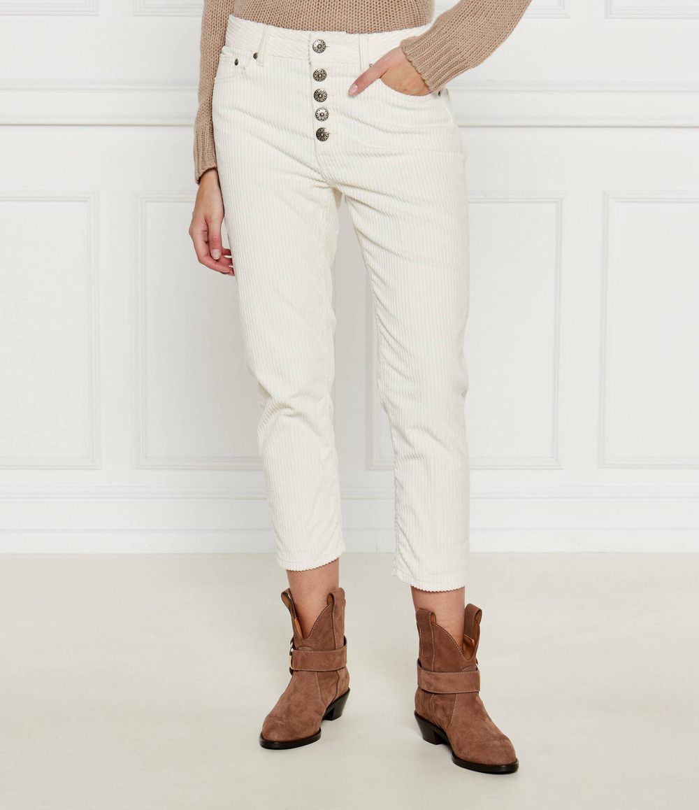 Брюки koons DONDUP - made in Italy - белый(DP268B VS0031D XXX)