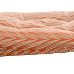 Подушка на стул из хлопка с графичным принтом Колосья russian north, 40х40х4 см