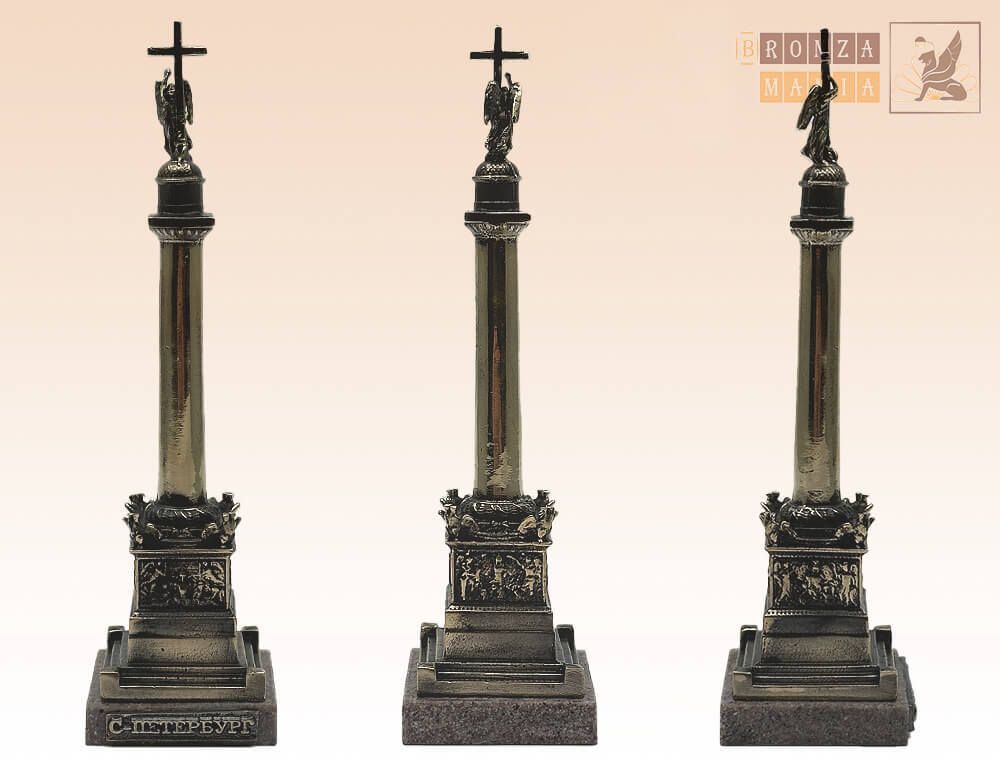 фигурка Александровский столп 125 мм. на граните