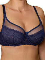 Бюстгальтер с мягкой чашкой на каркасах Shine (Размер: 75D) (Цвет: темно-синий)
