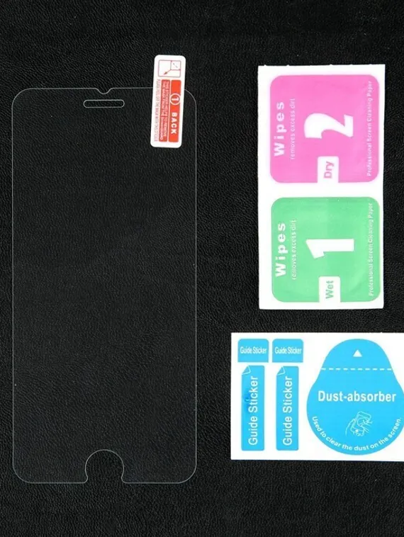 Защитное стекло 2.5D LuazON для iPhone 7/8/SE2020, полный клей