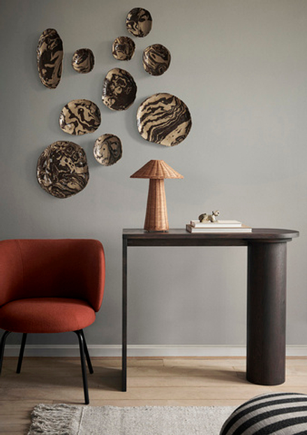 Салатник ferm living ryu, каменная керамика, коричневый · арт. fabr 1104268264