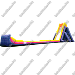 Надувная прямая водная горка «Экстремальный спуск», 55*12*10 м