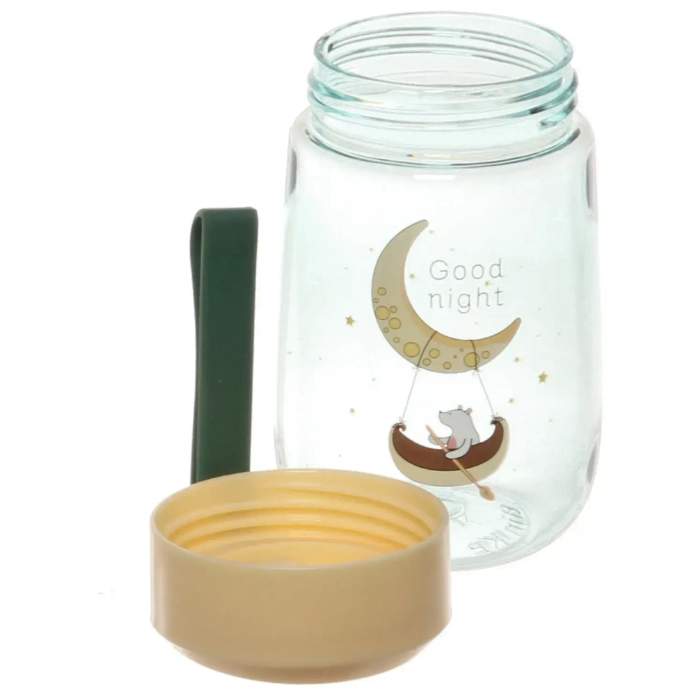 Бутылка питьевая пластиковая 380мл «Веселые зверушки»