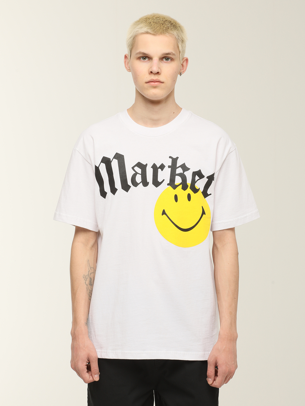 Мужская Футболка Smiley Gothic
