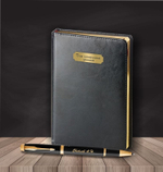 Подарочный набор: Ежедневник и Ручка-роллер Parker IM, цвет: Black GT