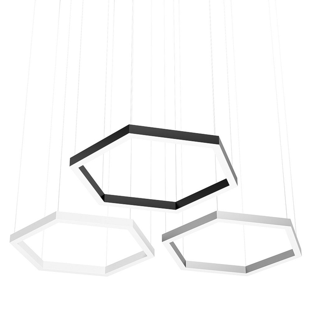 Светильник светодиодный шестиугольный FS-TG 45Вт 3600Лм IP20