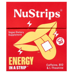 NuStrips, Energy In A Strip™, корица и ваниль, 30 полосок
