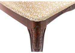 Стул Bronte вишня / бежевый патина