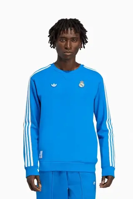 Кофта adidas Real Madrid 25/26 Terrace Icons - синий