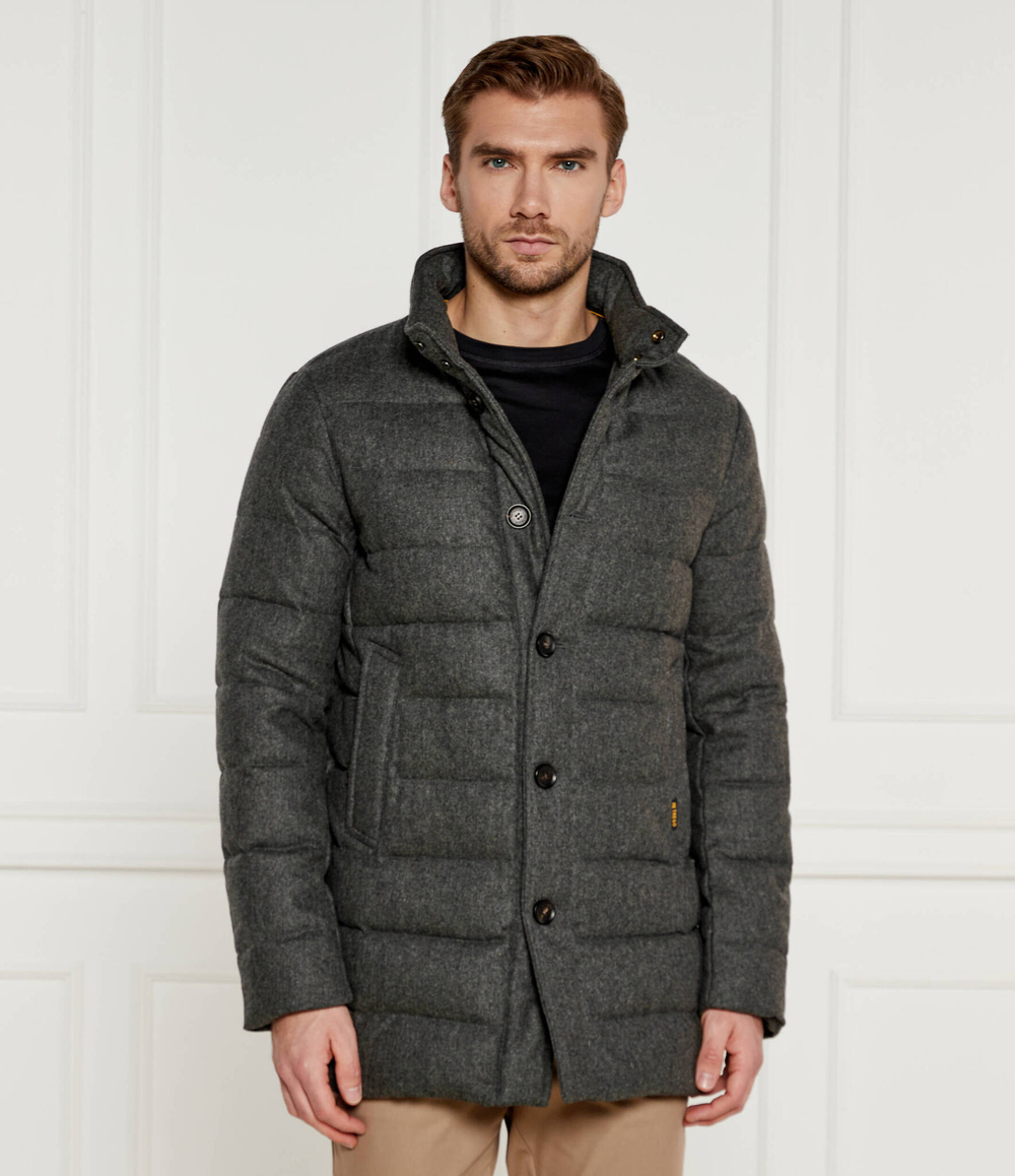 Шерстяное пальто GARRETT Hetrego - серый(8N515 F)