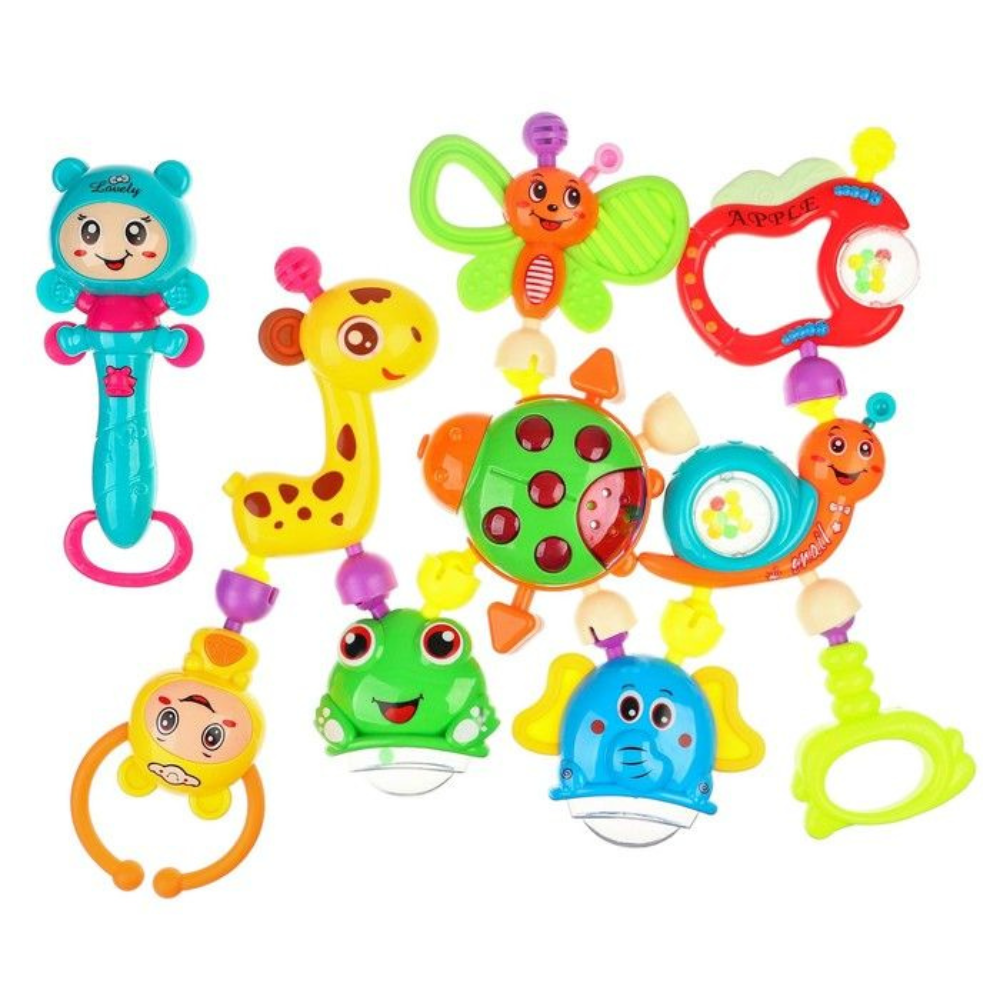 Набор погремушек 10 шт