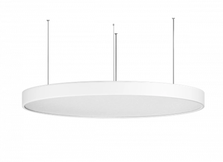 Подвесной светодиодный светильник, 192W, 36016Lm, 4000К, D1200мм, белый