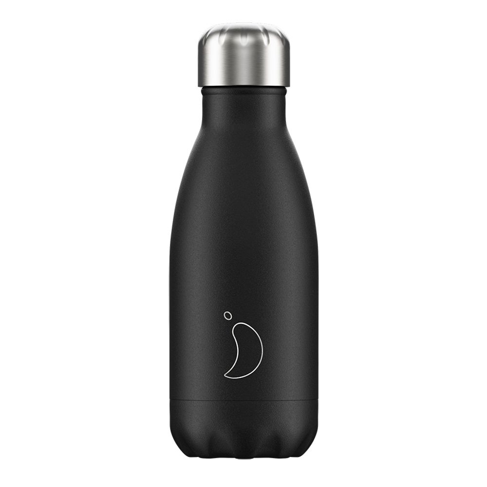 Chilly&#39;s Bottles Термос Monochrome 260 мл Black