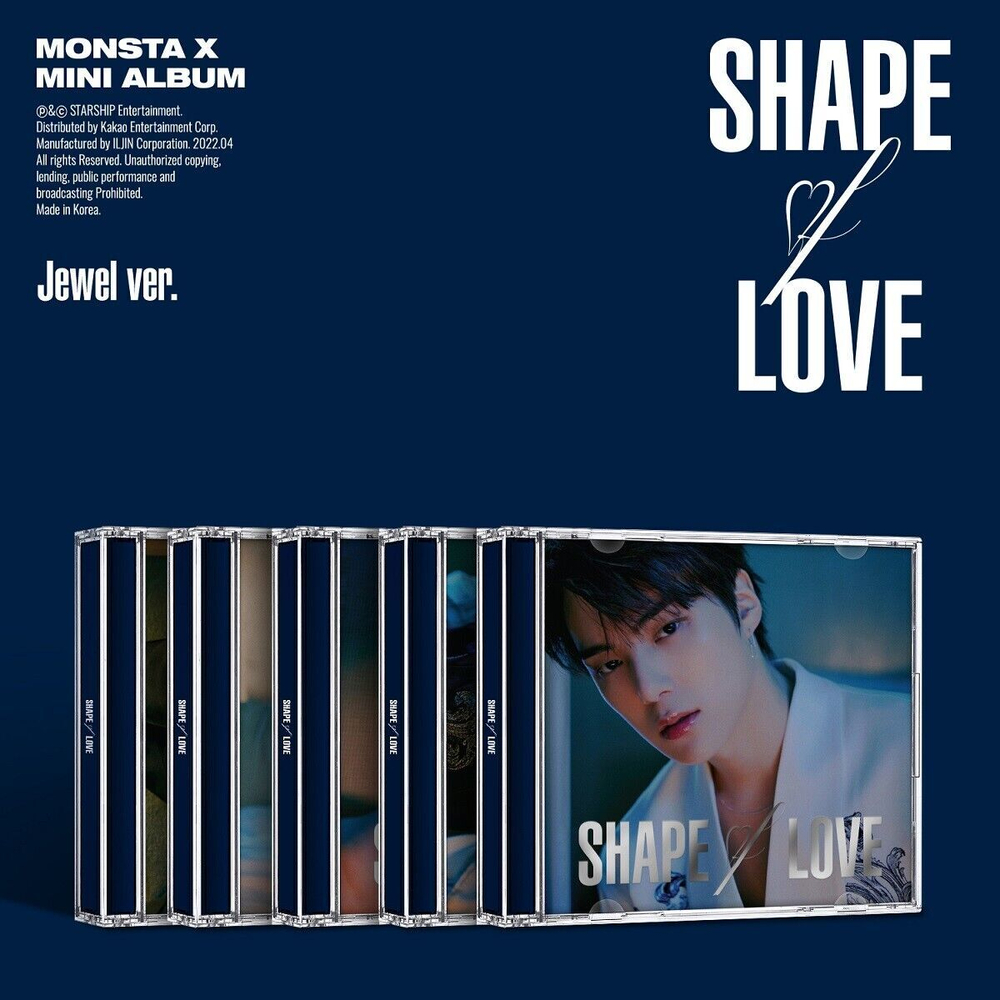 MONSTA X - SHAPE of LOVE (Jewel Case ver.)
