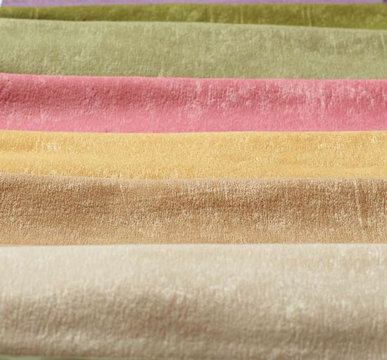 Suede (кофе с молоком). Готовая штора - имитация замши