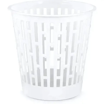 Корзина для мусора Матрица 9л (белый)