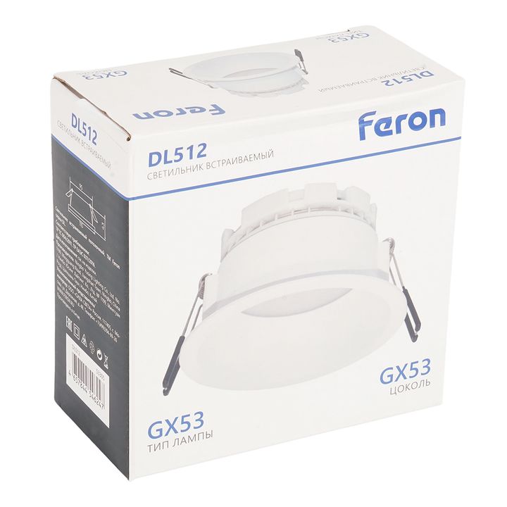 Встраиваемый светильник Feron DL502 LUNA 53307