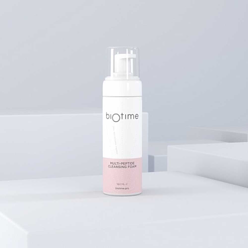 МУЛЬТИПЕПТИДНАЯ ОЧИЩАЮЩАЯ ПЕНКА  Форма выпуска: флакон 160 мл.