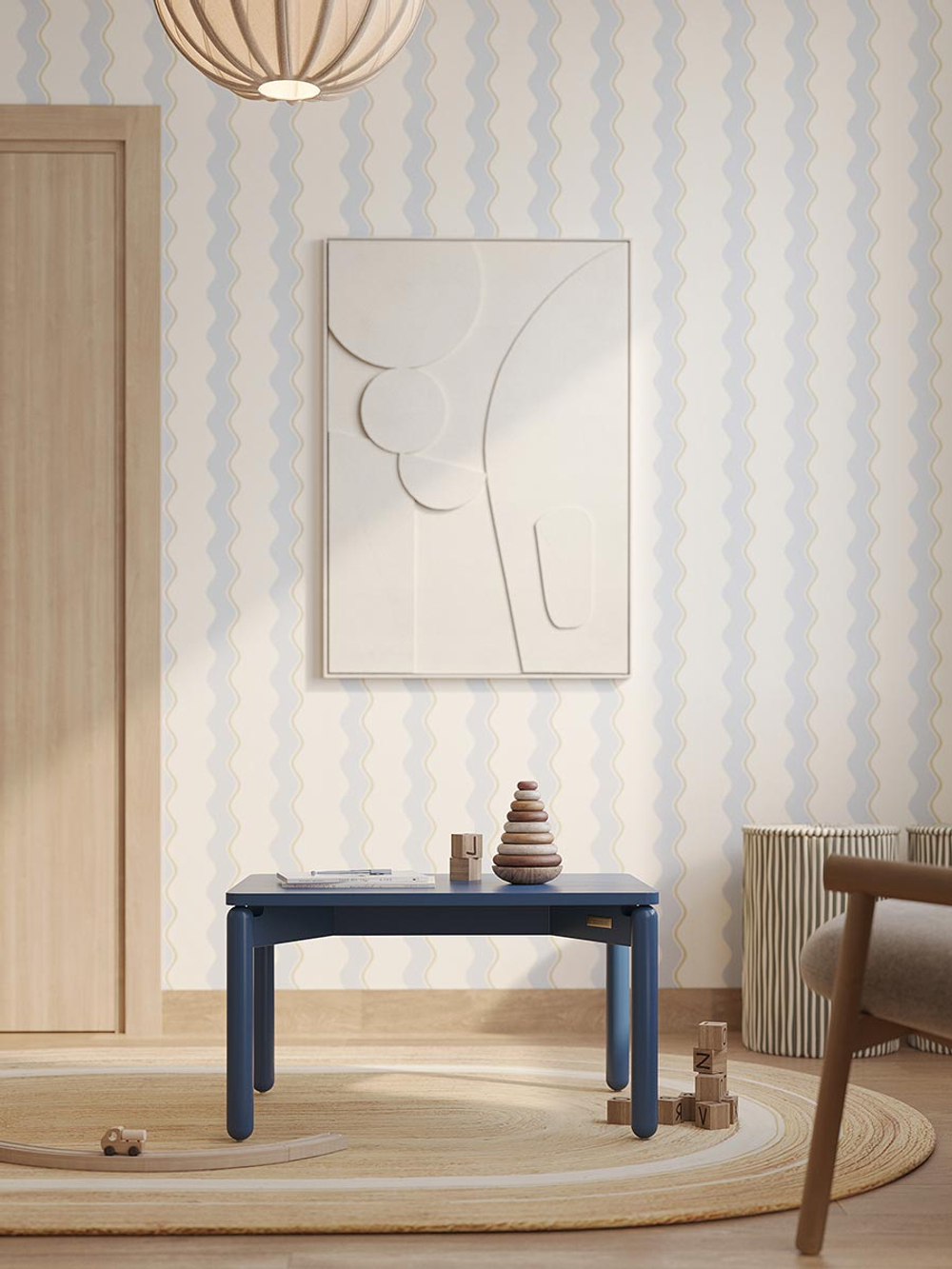 Панно декоративное с эффектом 3d minimalism bubble, 70х100 см