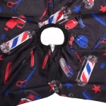 Пеньюар парикмахерский «Master», цвет черный, 110*140см